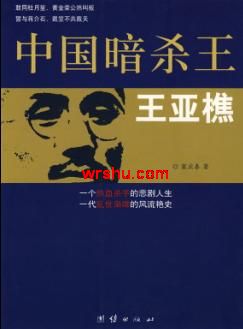 中国暗杀王王亚樵TXT全集封面